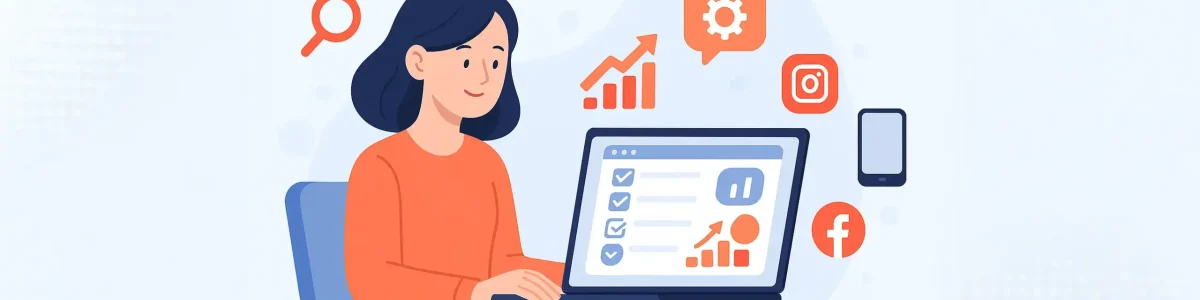 Autoevaluación Digital VitrinaWeb Evalúa en solo 5 minutos tu situación actual en tres áreas clave: Sitio Web, Redes Sociales y Diseño Gráfico. Si detectas más de 2 respuestas negativas en cualquiera de ellas, estás perdiendo oportunidades valiosas para hacer crecer tu negocio.
